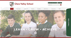 Desktop Screenshot of chewvalleyschool.co.uk
