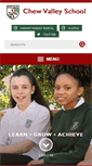 Mobile Screenshot of chewvalleyschool.co.uk